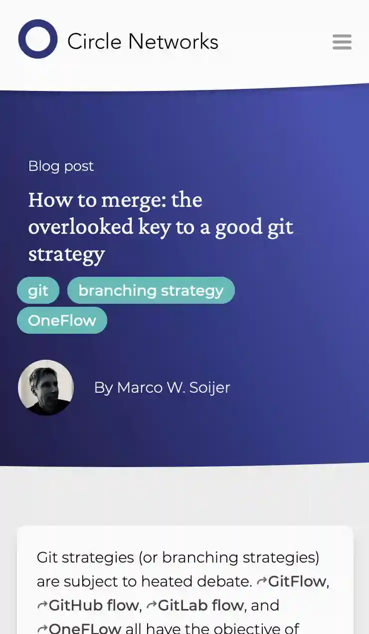How to merge: the overlooked key to a good git strategy